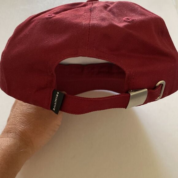 PRIMITIVE Burgundy Adjustable Hat NWOT - Picture 5 of 5